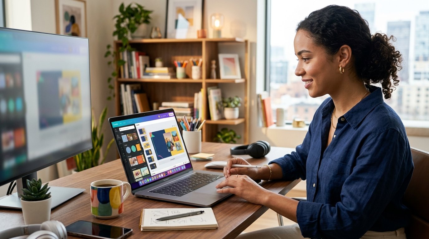 Illustration for blog section about: canva, image 2