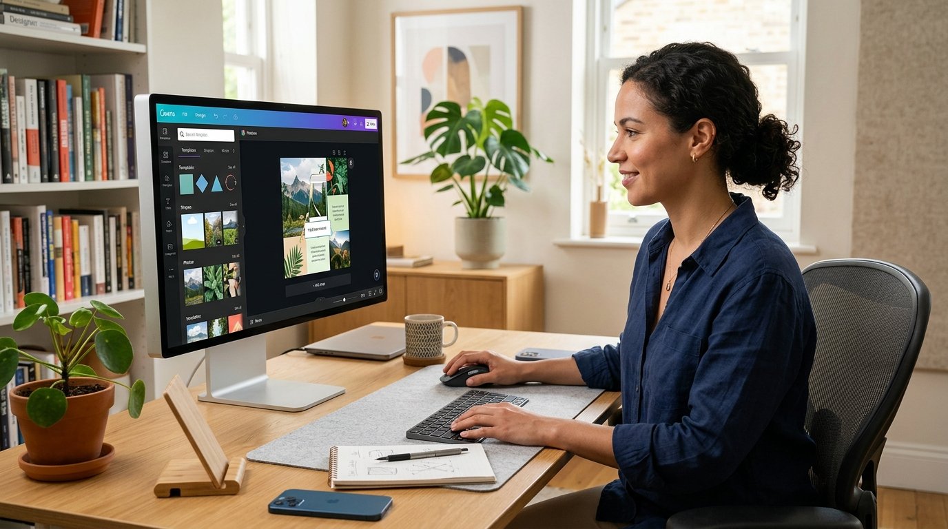 Illustration for blog section about: canva, image 1