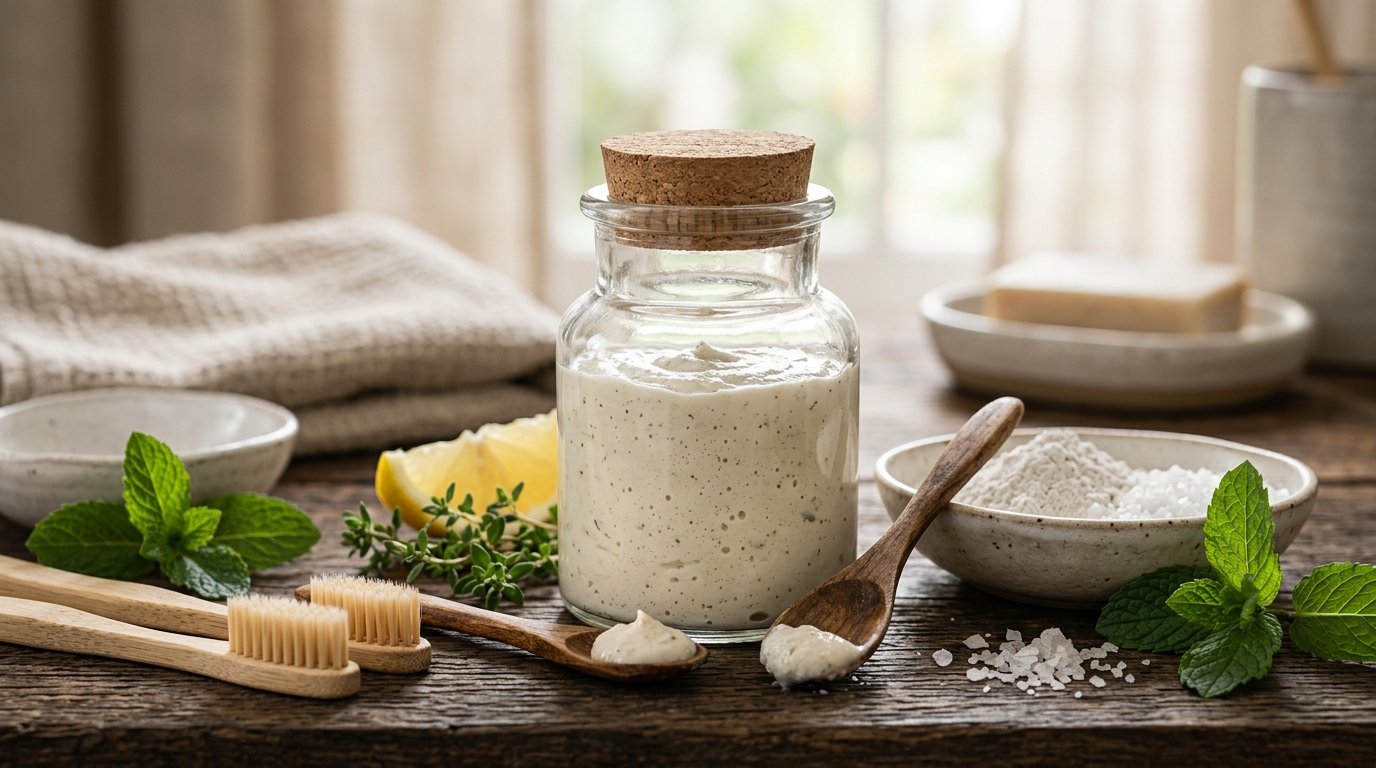 Illustration for blog section about: Doğal diş macunu, oxi natural, image 2